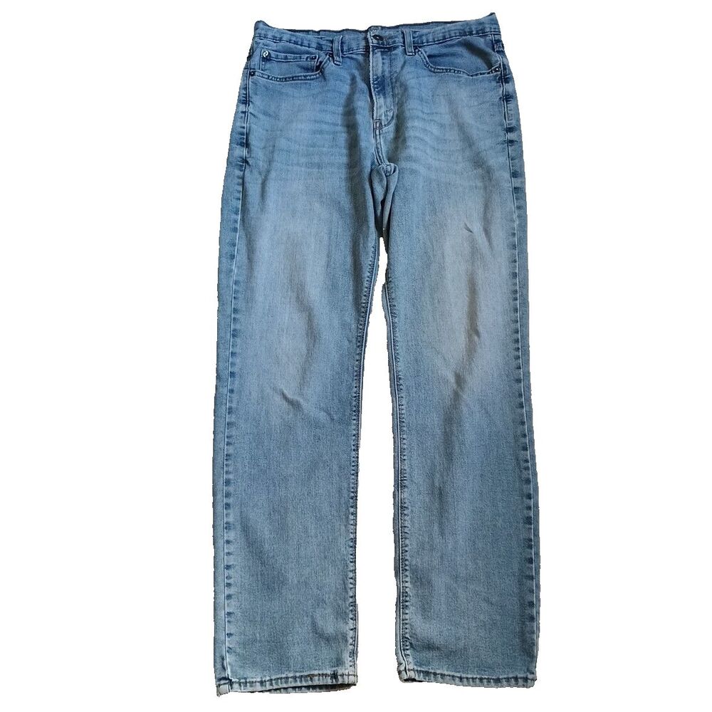 Denizen Levi's 231 Athletic Fit Jeans Light Wash Denim Pants Mens  34x31 actual